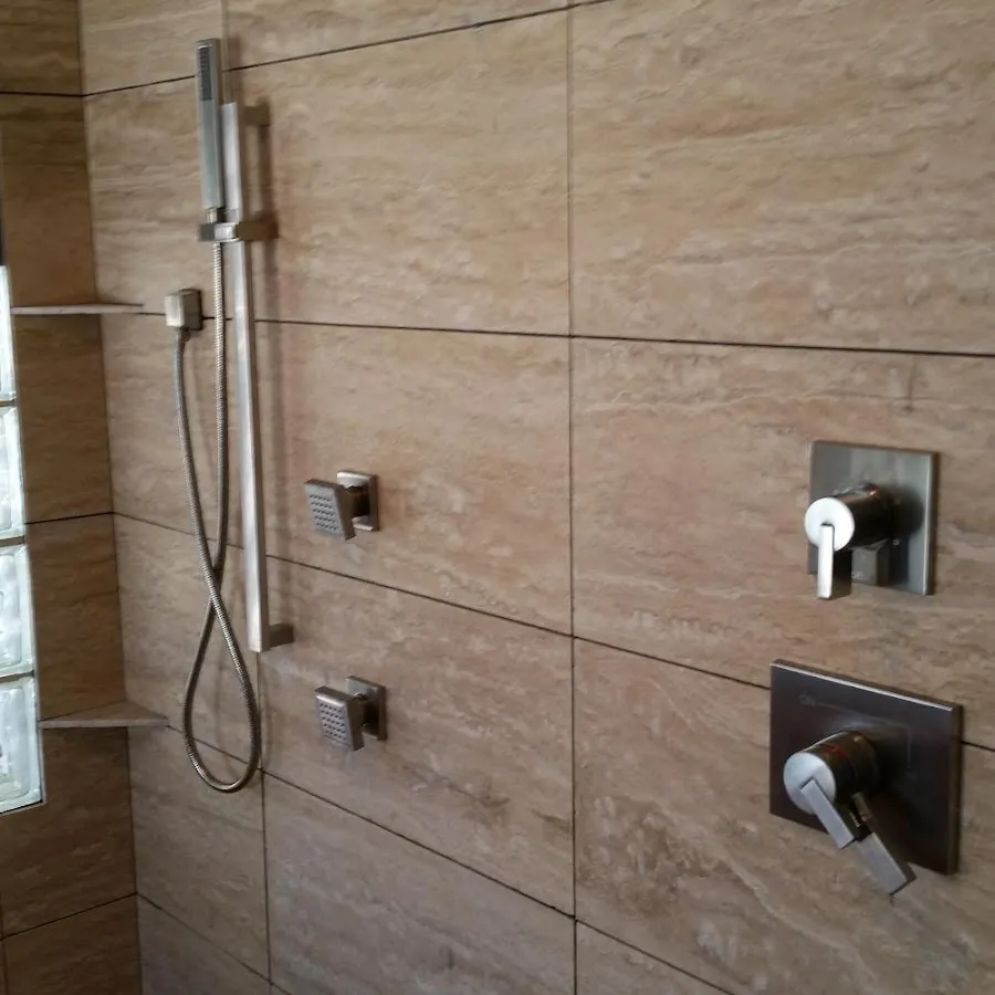 Shower fixture installation for Water Heater Replacement in Big Bear Lake
